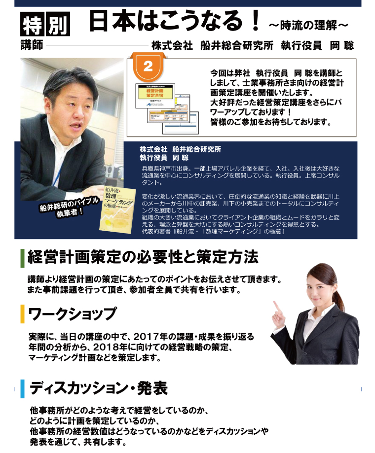 士業事務所経営研究会 経営計画策定合宿2018